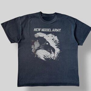 New Model Army Black Band Rock T-Shirt